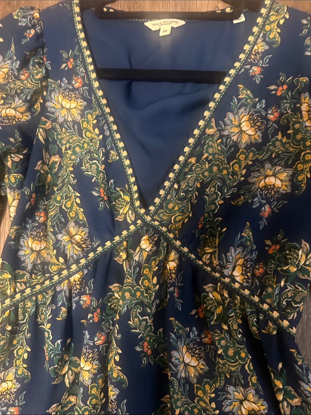 Women’s Max Studio Floral Maxi Dress size XS - Picture 4 of 7